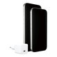 Cestovní adaptér Grand Prix USB-C, GaN, 30 W PD, stříbrnobílý, empower