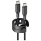 Kabel USB-C, 60 W, Racing, 2 m, Space Black, empower