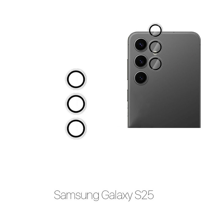 FixPremium Glass - Tvrzené Sklo Zadní Kamery bez Rámu pro Samsung S25