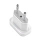 220V Napájecí adaptér z US do EU (Bílý)