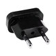 220V Napájecí adaptér z US do EU (Černý)