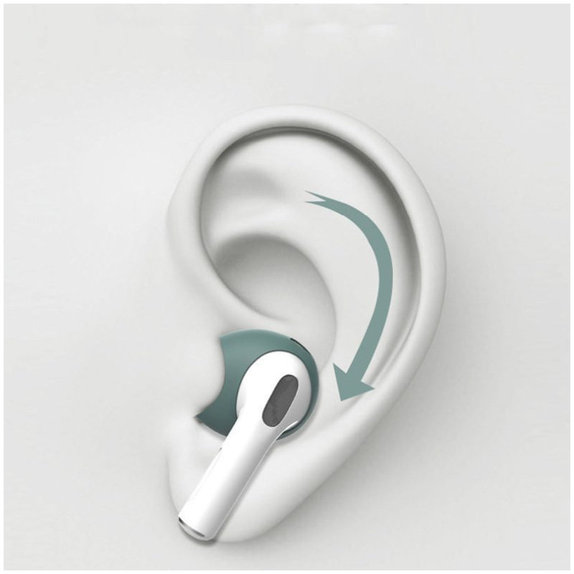 Náhradní Silikonové Špunty do Uší pro Apple AirPods 3, Bílé
