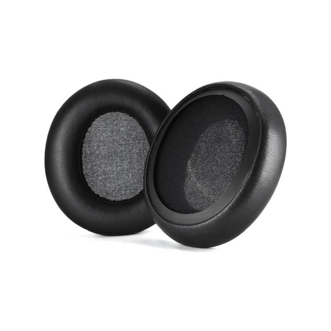Náhradní Náušníky pro SteelSeries Arctis Nova 1, 3, 5, 7, 9, Pro Wired, Paměťová pěna + PU kůže, Černé, 1 pár