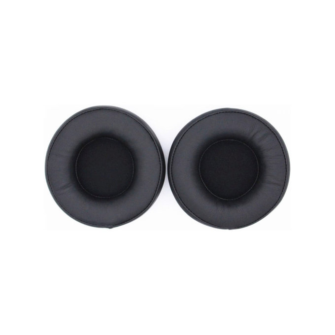 Náhradní Náušníky pro SteelSeries Siberia 650, Paměťová pěna + PU kůže, Černé, 1 pár