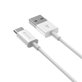 USB / USB-C kabel Smart, 2.1A, 2m, bílá, Devia