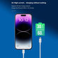 Lightning / USB-C kabel Smart, PD 27W, 2m, bílá, Devia