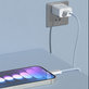 USB-C / USB-C kabel Smart, PD 60W, 1m, bílá, Devia