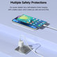 Nabíjecí adaptér Mini USB-C, PD 30W, bílá, Devia