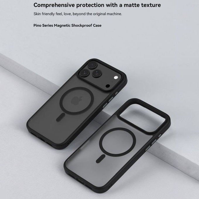 Pouzdro Pino s MagSafe pro iPhone 17, černá, Devia