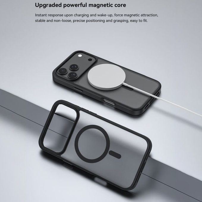 Pouzdro Pino s MagSafe pro iPhone 17 Pro Max, černá, Devia