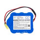 Baterie pro Zepter LMG-310, 9P-130, 3000mAh, Ni-MH, 10.8V, SA9KR1300SC-3RB, HQ
