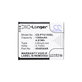 Baterie pro Panasonic Kx-Tu150, Kx-Tu150exr, 1300mAh, Li-Ion, 3.7V, 454854AR, HQ