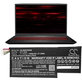 Baterie pro MSI GF63, MSI GF75, MSI GS63, 4500mAh, Li-Pol, 11.4V, BTY-M6K, HQ