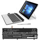 Baterie pro HP Elite X2 1012 G2, 6000mAh, Li-Pol, 7.7V, JI04XL, HQ