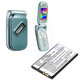 Baterie pro Alcatel Lollipops, 650mAh, Li-Ion, 3.7V, 3DS11080AAAA, HQ