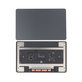 Trackpad komplet pro MacBook Pro 14", A2779 (2023), Space Gray, 661-32206, Genuine Apple