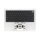 Horní rám klávesnice pro MacBook Pro 14", A3185 (2024), s klávesnicí US a baterií, Silver, 661-50211, Genuine Apple