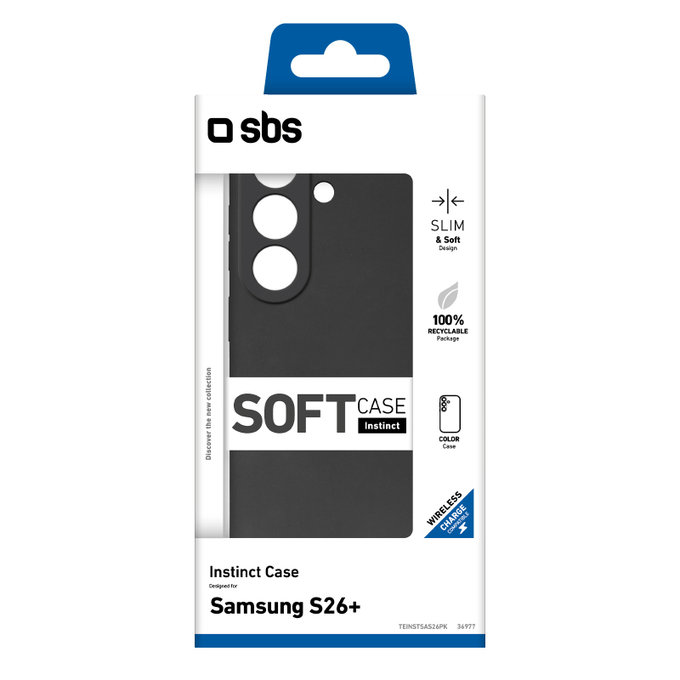 SBS - Puzdro Instinct pro Samsung Galaxy S26+, černá