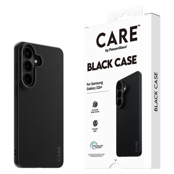 Pouzdro TPU pro Samsung Galaxy S26+, Černá, PanzerGlass