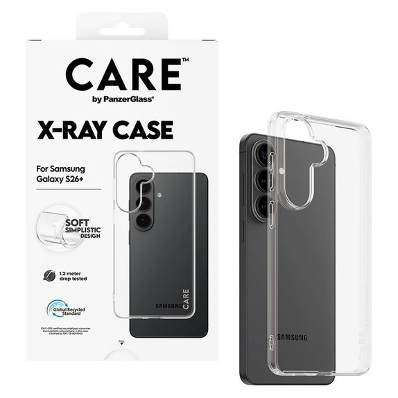 Pouzdro X-Ray pro Samsung Galaxy S26+, Transparentní, PanzerGlass