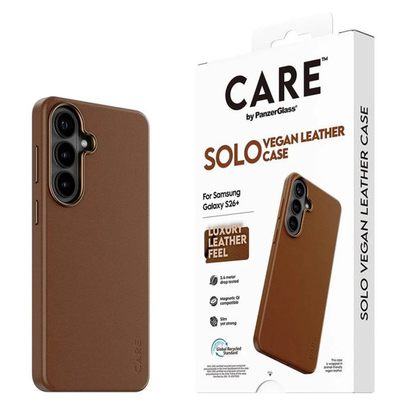 Pouzdro Solo pro Samsung S26+, hnědá, CARE