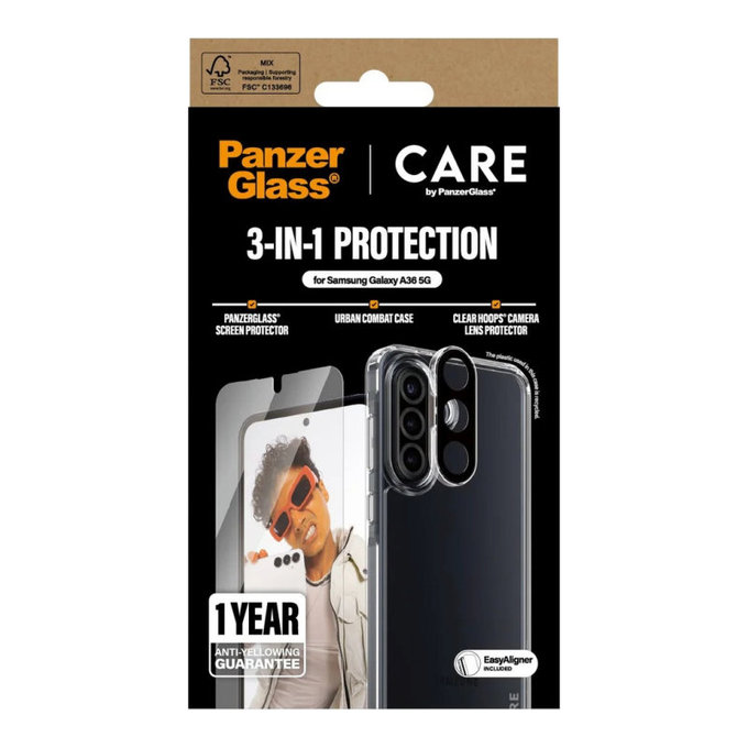 Bundle 3v1 pro Samsung A36 5G, CARE