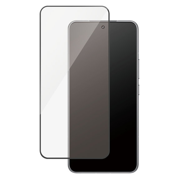 Tvrzené sklo UWF pro Honor Magic8, Černá, PanzerGlass