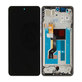 Displej pro Motorola Moto G86 5G, Dotykové sklo s rámem, Cosmic Sky, 5D68C30475, Genuine Service Pack