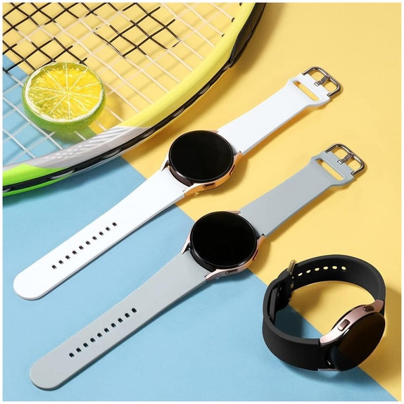 Řemínek Iconband pro Samsung Watch 4 / 5 / 5 Pro / 6 / 7 / FE, černá, Tech-Protect