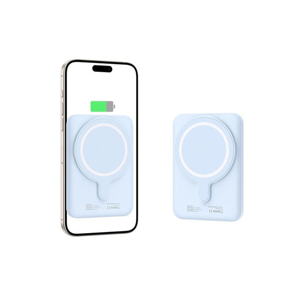 Powerbanka PB10 Lifemag MagSafe 5000mAh, modrá, Tech-Protect
