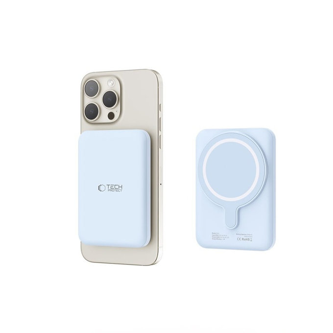Powerbanka PB10 Lifemag MagSafe 5000mAh, modrá, Tech-Protect