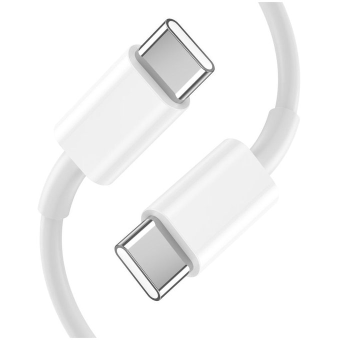 Síťová nabíječka C20W 2-PORT PD 20W / QC3.0 + USB-C Cable, bílá, Tech-Protect