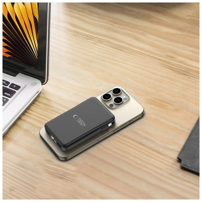 Powerbanka PB31 Lifemag MagSafe 10000mAh, černá, Tech-Protect