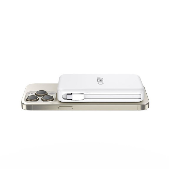 Powerbanka PB31 Lifemag MagSafe 10000mAh, bílá, Tech-Protect
