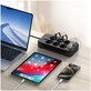 Síťová nabíječka PC6X6 Power Strip 3 USB & 3 USB-C & 6 Socket 200cm, černá, Tech-Protect