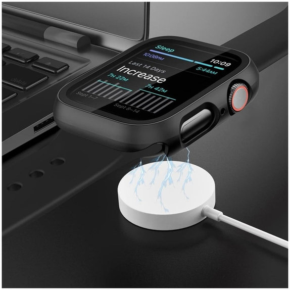 Řemínek DEFENSE360 pro Apple Watch 10 / 11 (46 mm), černá, Tech-Protect