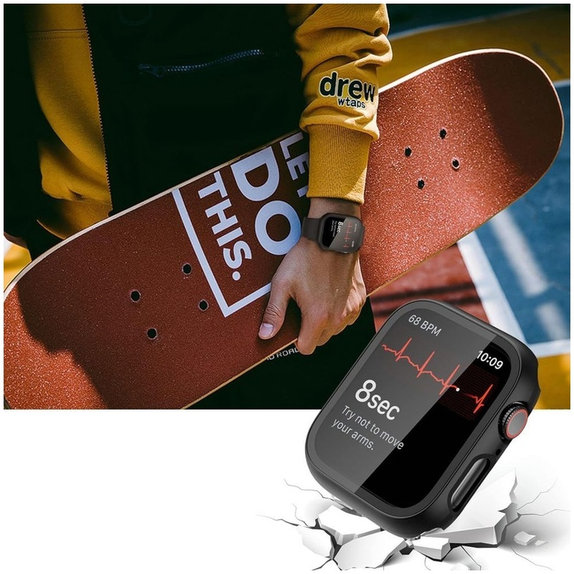 Řemínek DEFENSE360 pro Apple Watch 10 / 11 (46 mm), čirá, Tech-Protect