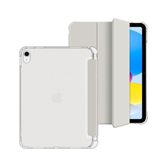 Pouzdro Sc Pen Hybrid pro iPad 10.9" 10 / 2022 / 11" 11 / 2025, Crystal Silver, Tech-Protect