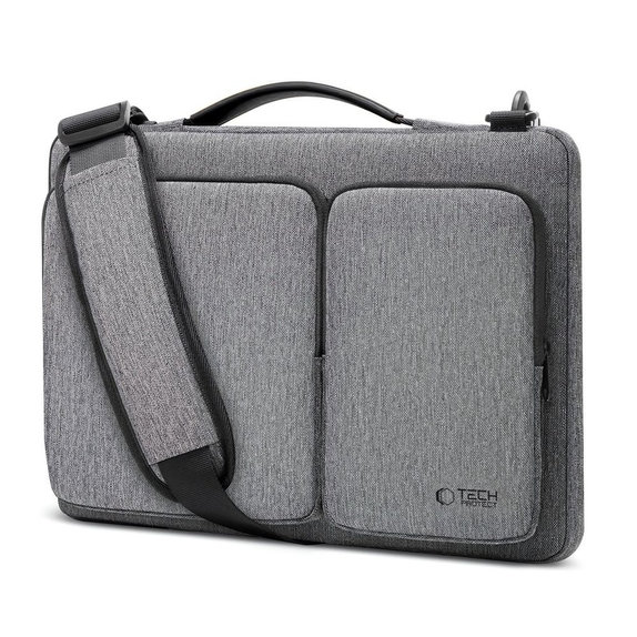 Pouzdro na notebook Defender Bag 13-14, Crayon Grey, Tech-Protect
