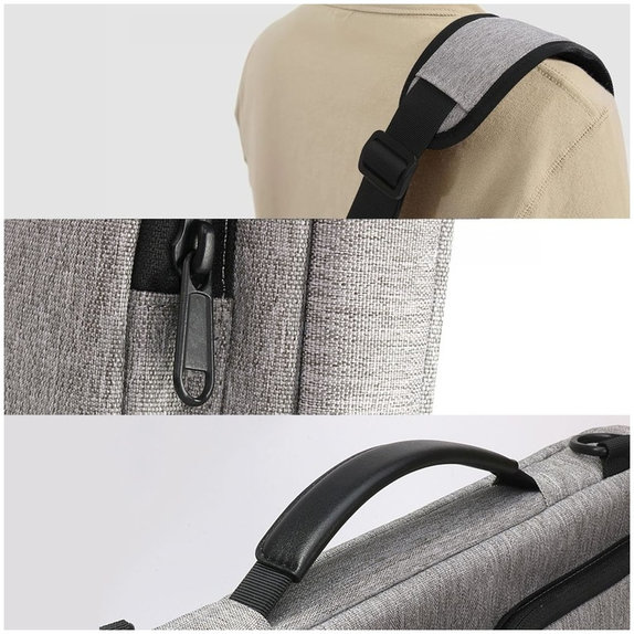 Pouzdro na notebook Defender Bag 13-14, Crayon Grey, Tech-Protect