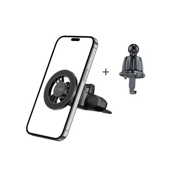 Držák do auta N56 Magnetic MagSafe Cd & Vent, černá, Tech-Protect