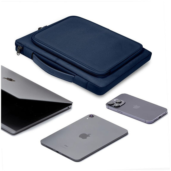 Pouzdro na notebook Basic Bag 15-16, Navy Blue, Tech-Protect