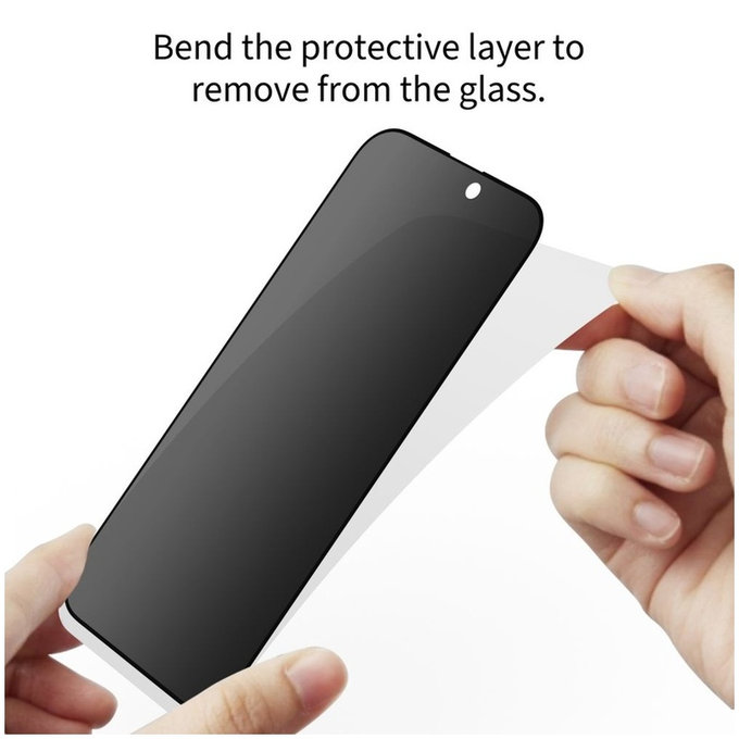 Privacy tvrzené sklo Glass Spy+ 2-PACK pro Samsung A36 / A56 5G, privacy, Tech-Protect