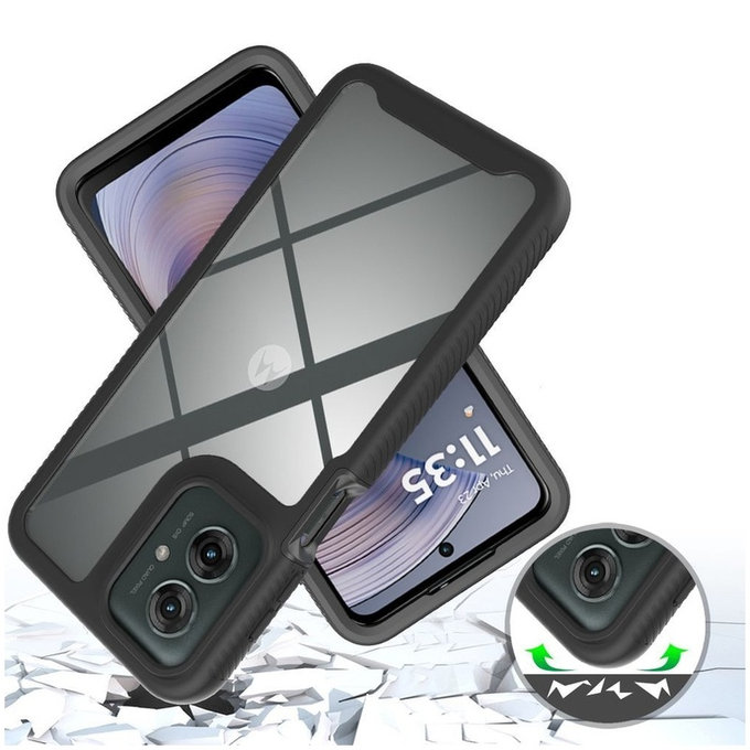 Pouzdro Defense pro Motorola Moto G15 / G15 Power / G17 / G17 Power / G05 / E15, černá, Tech-Protect