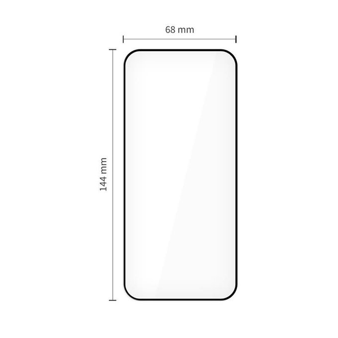 Tvrzené sklo Quick Set+ 2-PACK pro iPhone 15 / 16, černá, Tech-Protect