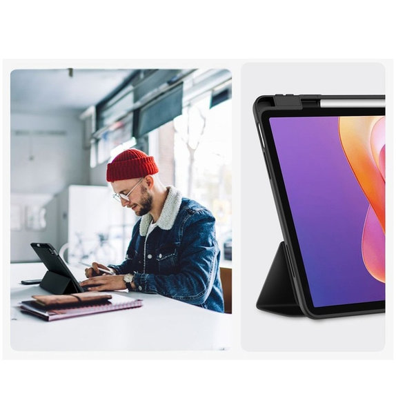 Pouzdro Sc Pen pro Xiaomi Redmi Pad 2 11.0, černá, Tech-Protect