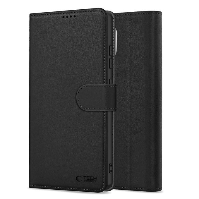 Pouzdro Wallet pro Motorola Moto G56 5G, černá, Tech-Protect