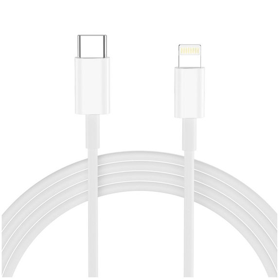Síťová nabíječka NCA30 2-PORT PD 30W / QC3.0 + Lightning Cable, bílá, Tech-Protect