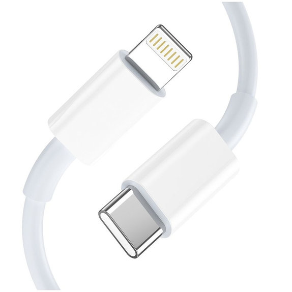 Síťová nabíječka NCA30 2-PORT PD 30W / QC3.0 + Lightning Cable, bílá, Tech-Protect
