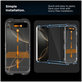 Privacy tvrzené sklo Quick Set Spy+ 2-PACK pro iPhone 13 / 13 Pro / 14 / 16E / 17E, privacy, Tech-Protect